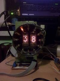 Tarczowy zegar nixie z synchronizacją NTP po WiFi