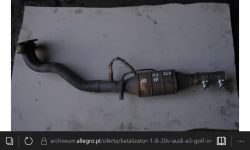 Audi A3 8L 1998 1.8 AGN 125KM - Lokalizacja sondy lambda B1 S1
