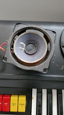 Need to replace speakers on a Elka x 109 organ ..old speakers no labelling