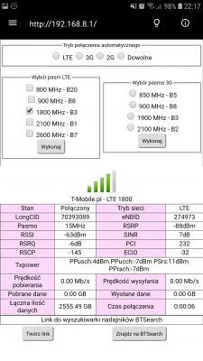 Wybór anteny kierunkowej LTE do Huawei B525s (T-Mobile Domowy) Szczecin