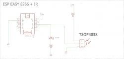 LED strip control with D1 Wemos + IR TSOP1736 by Domoticz