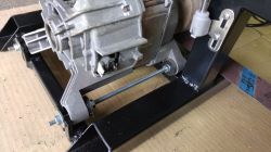 DIY Szlifierka pasowa z silnikiem od pralki DIY Szlifierka pasowa z silnikiem od pralki