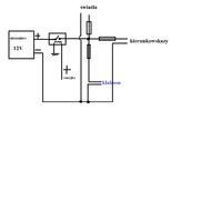 wyprowadzenie instalacji do podłączenia oświetlenia, kierunkowskazów, klaksonu