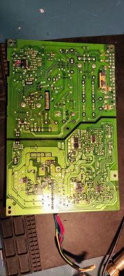 Acer XB321HK - uszkodzony zasilacz, identyfikacja elementów