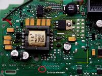 Renault Scenic II - identyfikacja brakującego elementu licznika po naprawie