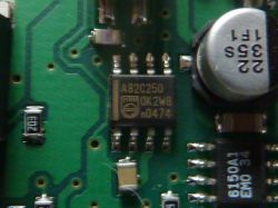 Mercedes W168 automat - elementy na płytce lewarka biegów