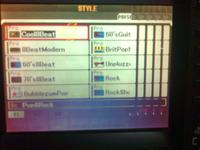 Keyboard Yamaha PSR-3000 uszkodzony wyświetlacz LCD