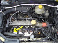 Opel Corsa B - Bulgotanie w kabinie okolice nagrzewnicy