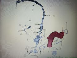Man tgm euro 5 - Zawór zwrotny EGR Man tgm euro 5 - Zawór zwrotny EGR