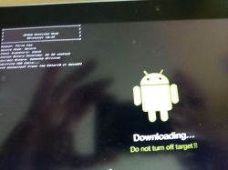 Samsung Galaxy Tab 10.1 P7500 - Firmware Upload Error in CWM, Poles and Poles Issue