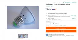 Diody LED do sterylizacji za pomocą światła UV-C