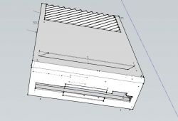 Atari XF551 Disk Drive Design Design of an Atari XF551 disk drive case in SketchUp.