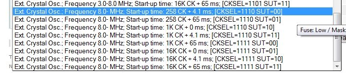 ATmega1280 - brak komunikacji ISP