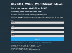 [BK7321N] Generic USB powered thermostat and humidity sensor with LED display - CBU module