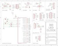 [ATmega32][C] - Zegar na ściane z wyświetlaczem 12x30