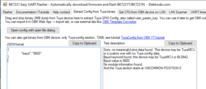 OpenBeken 55 AA Log Screenshot After Tuyamcu Activation Sample screenshot of OpenBeken console showing raw 55 AA serial protocol messages after starting tuyamcu driver.