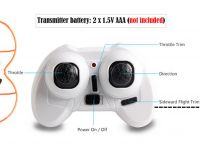Mini drone RC leading rc101 does not start (flies to one side)