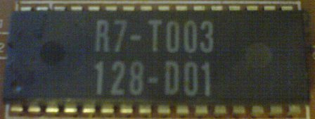 Identyfikacja układów scalonych z gry telewizyjnej - R7-T003, KM23C512, UM6599