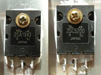 2sc5200/2sa1943 w Kenwood Ka-501 - podróbki z TME, szybkie uszkodzenie