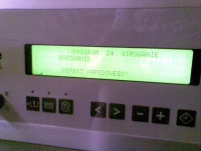 Miele WS 5240- komunikat : Defekt napędowego Miele WS 5240- komunikat : Defekt napędowego
