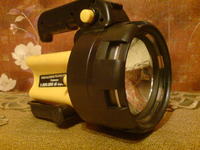 Latarka halogenowa no name, problem z ładowaniem akumulatora