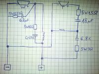 Modyfikacja zwrotnicy do głośników Tannoy F1.