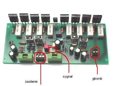 Problem AL-13 Końcówka mocy MOSFET