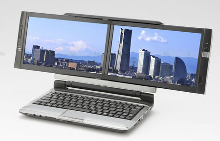 Netbook Kohjinsha DZ z dwoma ekranami trafił do sklepów
