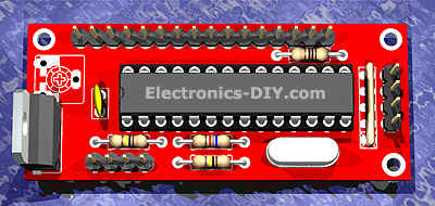 Woltomierz i Amperomierz na mikrokontrolerze PIC16F876A.