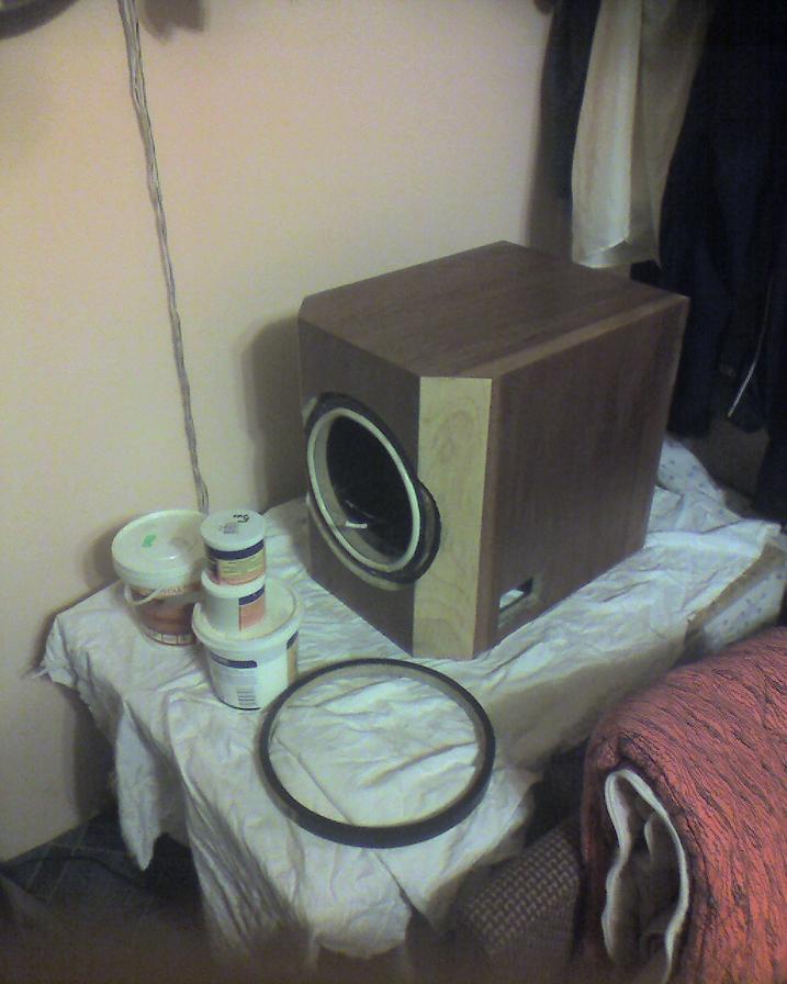 Subwoofer aktywny na Visaton 200 SC Subwoofer aktywny na Visaton 200 SC