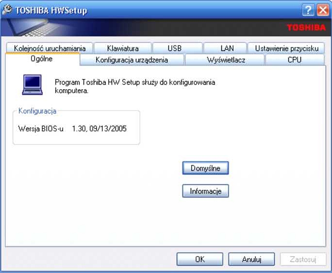 Notebook Toshiba Qosmio G20-127 - instalacja Linuxa Notebook Toshiba Qosmio G20-127 - instalacja Linuxa