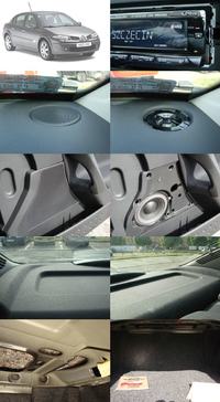 Renault Megane Sedan - do 1.000 (radio jest) - topografia
