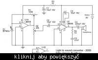Przetwornik światło - dźwięk Przetwornik światło - dźwięk