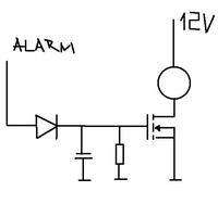 Autoalarm - zamiana syreny