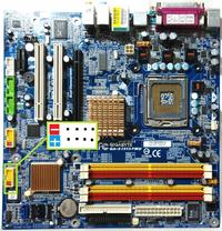podłączenie front USB nietypowy Gigabyte GA-8I915PMD