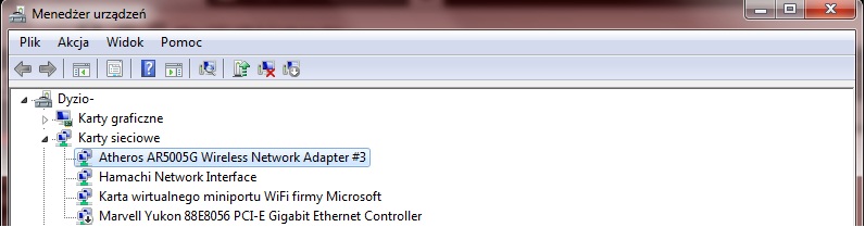 Atheros ar5005g wifi Windows 7 x64 driver