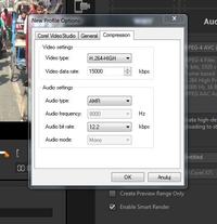 Corel Video Studio Pro X7 - jak uzyskać dźwięk 6 kanałów w filmach MP4?