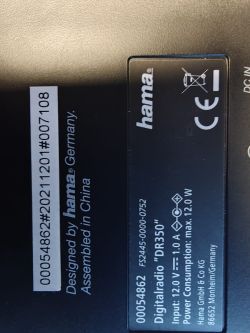 Hama DR350 - wyświetlacz pusty, działa podświetlenie, uszkodzony soft AT25SF081B?