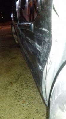 VW Golf 4 1.6 SR - [MK4] Nadkole tył i dzwi wypadek (3d)