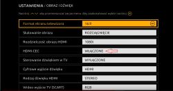 Pairing the TV remote with the Polsat decoder