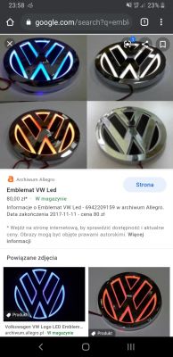 Podłączenie świecącego logo VW do grilla w Passat B5 Sedan - pytanie o procedurę