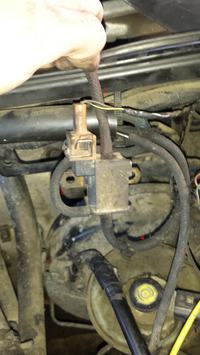 Passat B4 1.9TDI 1Z - Nie podłączone wężyki od N75