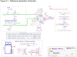 Schemat aplikacyjny R820T z filtrem IF i interfejsem EVK