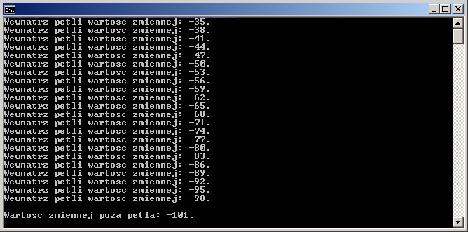 Kurs programowania C/C++. Część 1.4 - Instrukcje i pętle Kurs programowania C/C++. Część 1.4 - Instrukcje i pętle