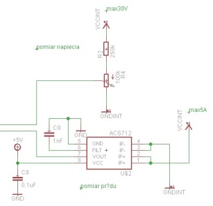 atmega - Jak mierzyć napięcie 30V i prąd 2A na prądnicy DC z niskim poborem mocy?