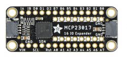 Moduł 16-kanałowego ekspandera wyprowadzeń MCP23017.