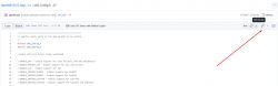 Screenshot zeigt den Quellcode der Konfigurationsdatei obk_config.h des OpenBK7231T_App-Projekts auf GitHub.
