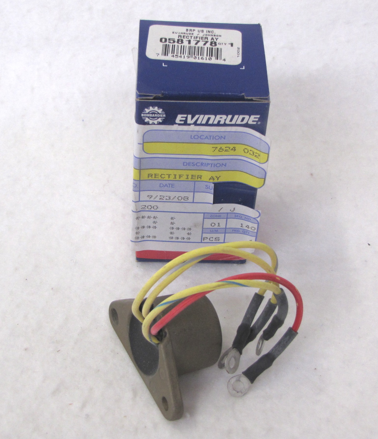 CCIYU 3-Wire Voltage Regulator Rectifier For Johnson Evinrude Outboard 50-235 HP