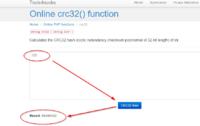 crc32 - wartości liczone przez Bascom i kalkulator online są różne