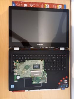 Lenovo YOGA 500-15isk - without charger the Display backlight turns off